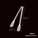 Stainless Steel Food Tongs Kitchen Utensils Buffet Cooking Tool Anti Heat Bread Clip Pastry Clamp Utensil Tongs