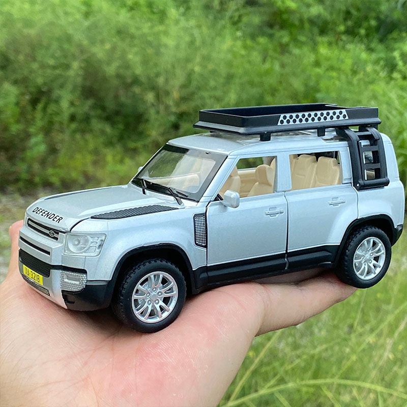 1:32 Alloy Toy Car Defender Car Model Vehicle Suv Car Toy Car Metal Production Model Collection Boys Gift