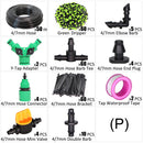 5–50 m Mikro-Tropfbewässerungs-Bewässerungsset 8-Loch-Dripper mit einstellbarem Durchfluss, Zerstäuber, Garten, 4/7-mm-Schlauch, Sprühnebel, Kühlsystem