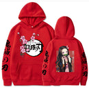 Hot Demon Slayer Kimetsu No Yaiba Hoodie Hip Hop Anime Pullover Tops Lose Lange Ärmel Herbst Mann Tuch