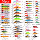 Almighty Mixed Fishing Lure Kits Wobbler Crankbait Swimbait Minnow Hard Baits Spiners Carp Bait Set Fishing Tackle