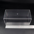 Modelo de caja acrílica para coche, caja de exhibición transparente a prueba de polvo con Base negra 1/64 1/43 1/32 1/18 1/24