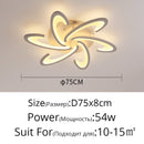 LED-Deckenleuchte mit Fernbedienung und ultradünner Acryl-Lampendecke für Wohnzimmer, Schlafzimmer, Unterputzmontage Lamparas De Techo