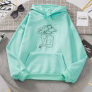Women Hoodie Autumn Long Sleeve Sweatshirt Pocket Drawstring Hooded Casual Warm Oversized Pullovers Harajuku Streetwear Top