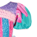 2022 neue Mode Baby Mädchen Candy Kleid Kinder Halloween Party Kostüm Bunte Ballkleid 2-12 Jahre Kinder Kleidung