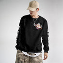 Sweatshirt Männer Hoodies Lässige Pullover Herbst Winter Skelett Astronaut Plus Größe 6XL Kleidung