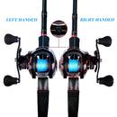 PROBEROS Baitcast Fishing Reel Carbon Shell Lightweight  Max Drag 7-10KG  Baitcasting Reel Casting Wheel Fishing Tackle