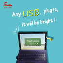 Cotton Knight Bunte USB-Beleuchtung LED-tragbare Energiesparlampen USB-Highlight LED-Computerleuchten Augenschutz