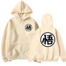 Neuester japanischer Anime Hoodie Cosplay Saiyan Son Harajuku Goku Tasche mit Kapuze Sweatshirts Hoodies Männer / Frauen