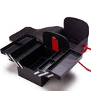 Große Kapazität Kosmetiktaschen Fall Make-up Tasche Mode Wasserdichte Mehrschichtige Organizer Professionelle Frauen Kosmetik Aufbewahrungstasche