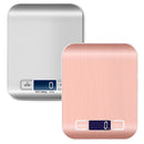 Digitale Küchenwaage, LCD-Display 1 g / 0,1 oz Präzise Lebensmittelwaage aus Edelstahl zum Kochen, Backen, Waagen elektronisch