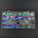 21 Grids Crystals Diamonds Nail Strasssteine ​​Set 3100pcs FlatBack Strasssteine ​​Kit funkelnde Nail Art mit 1 Stift für Dekorationen