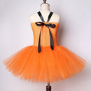 Orange Fuchs Mädchen TuTu Kleid Kinder Tier Kostüm Cartoon Kinder Geburtstag Kleider für Baby Mädchen Halloween Cosplay Kostüme Niedlich