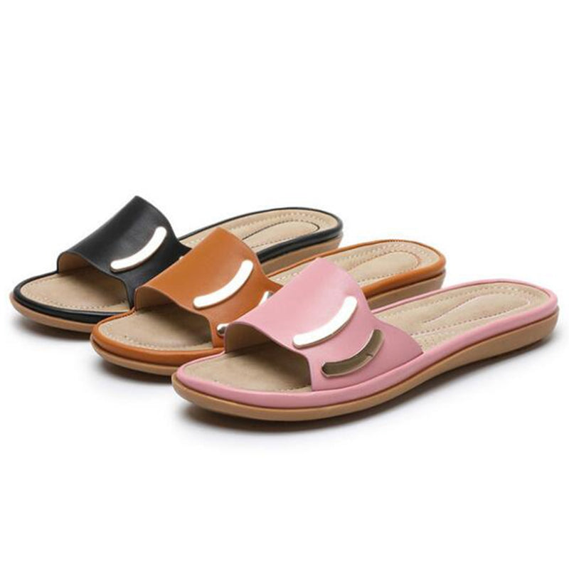 new Leisure Ladies Flip Flop Non-slip Slipper Women Home Shoes Beach Summer Flip Flops Sandalias De Verano Para Mujer hy318