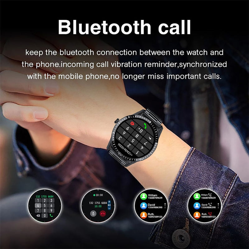 2021 New Smart Watches Men Full Touch Screen Sports Fitness Watch IP67 Waterproof Bluetooth For Android ios smartwatch Mens+box