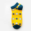 Baumwolle unsichtbare Sommerboot No Show Socken rutschfest Männer Frauen kurz Low Cut Happy Socke Hausschuhe lustige Bier Tier Hund Socken männlich