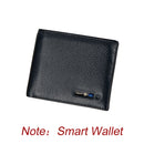 Smart Anti-Lost Wallet Tracker Echtes Leder Herren Geldbörsen Weiche Bluetooth-kompatible Leder Geldbörse Herren Luxus Herren Geldbörse