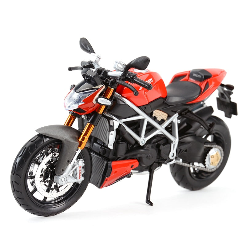 Maisto 1:12 BMW R nineT Scermber R1200GS Ninja H2R 1199 1290 S1000RR Z900RS YZF-R1 juguete de modelo de motocicleta de aleación fundida