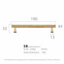 Dooroom Möbelgriffe aus Messing, Rändelung, Gold, Schwarz, moderner Kleiderschrank, Kommode, Schrank, Schublade, Griffe, Knöpfe, gerändelt