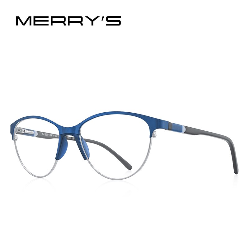 MERRYS DESIGN Frauen Retro Cat Eye Brillengestell Ultralight Eye Myopie Korrektionsbrille Acetat Brille Beine S2602