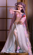 Puppe bjd 60cm Geschenke für Mädchen violettes Haar voller Satz Puppe Augen wechseln DIY Puppe bestes Valentinstagsgeschenk handgemachtes Schönheitsspielzeug