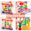 Juguetes para bebés de 0 a 12 meses, cubo de actividad, desarrollo infantil, juguetes colgantes educativos, sonajero para recién nacidos, niño y niña