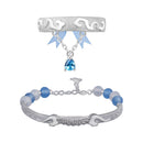 Der ungezähmte Anime Grandmaster of Demonic Cultivation MDZS Cosplay Ring S925 Silber Paar Fingerringe Modeschmuck Geschenk