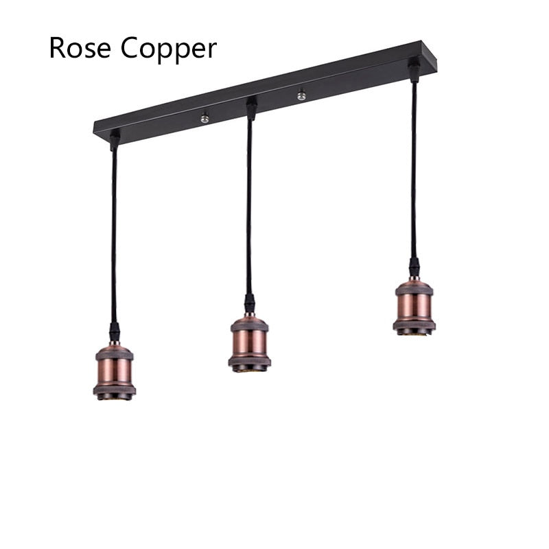 Retro Industrial Loft LED Bar Pendelleuchte E27 Sockel Pendelleuchten Aluminium Esszimmer Pendelleuchten Küche Hängelampen