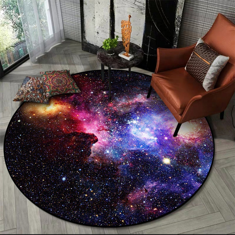 Bubble Kiss Nebula diseño alfombras redondas para sala de estar chico habitación hogar Decoración alfombras niños regalo decoración salón alfombra