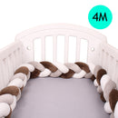 4M Baby Bett Stoßschutz Infant Wiege Kissen Kissen Zopf Knoten Stoßstange Krippe Stoßstange Tour De Lit Bebe Tresse Raumdekoration