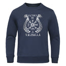 Wikinger Legende Männer Hoodies Sweatshirt Valhalla Odin Herren Sweatshirts 2022 Herbst Winter Lässige Pullover Fleece Warme Streetwear