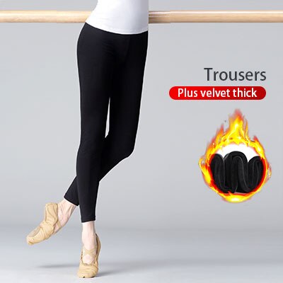 Women Cotton Ballet Pants Leggings Dancing Gymnastics Trousers Bodybuilding Daily Pants for Ballerina