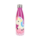 LOGO Custom Cartoon Unicorn Cute Wasserflasche Thermosflasche Edelstahl Keep Cold Cola Sport Trinkflasche für unterwegs