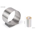 Anillo ajustable para Mousse, molde redondo para Mousse, borde de pastel, película para cuello, accesorio de cocina, herramientas para hornear DIY, pasteles, postres, decoración GYH