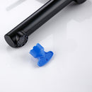 Bagnolux Messing Schwarz Wandmontierter heißer und kalter Mischtyp Badewannenauslauf Handbrause Duschsitz Badarmatur