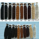 Lydia für Frauen, synthetisches lockiges Gewebe, 3 Packungen/Los, 45,7–55,9 cm, Naturfarbe, Grausilber, gewelltes Haar, Bündel, Jerry Curl-Haarverlängerungen