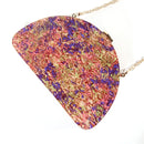 Halbkreis-Acrylmappen-Frauen-Abend-Kupplungen entwerfen Beutel-Shell-Handtaschen-bunte Partei-Hochzeits-Geldbörsen geben Verschiffen-Großverkauf frei