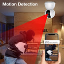 SDETER 360 ° Überwachungskameras mit Wifi Wireless 2 Way Audio Security IP CCTV Cam Night Vision Arbeiten mit Google Alexa Tuya