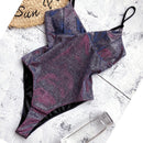 Großer Bikini Liebesbrief Damen Bademode Bandage Damen Badeanzug Sport Einteiler Bikini Set Tanga Badegast Badeanzug Schwimmen