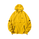 Herren Jacken und Mäntel Lose Streetwear Casual Outwear Mäntel Hip Hop Herren Windjacke Mantel