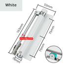 KAK Verstellbarer Türschließer aus Aluminiumlegierung, automatischer Türfederschließer, Soft-Close, feuerfeste Tür, robuste Türbeschläge