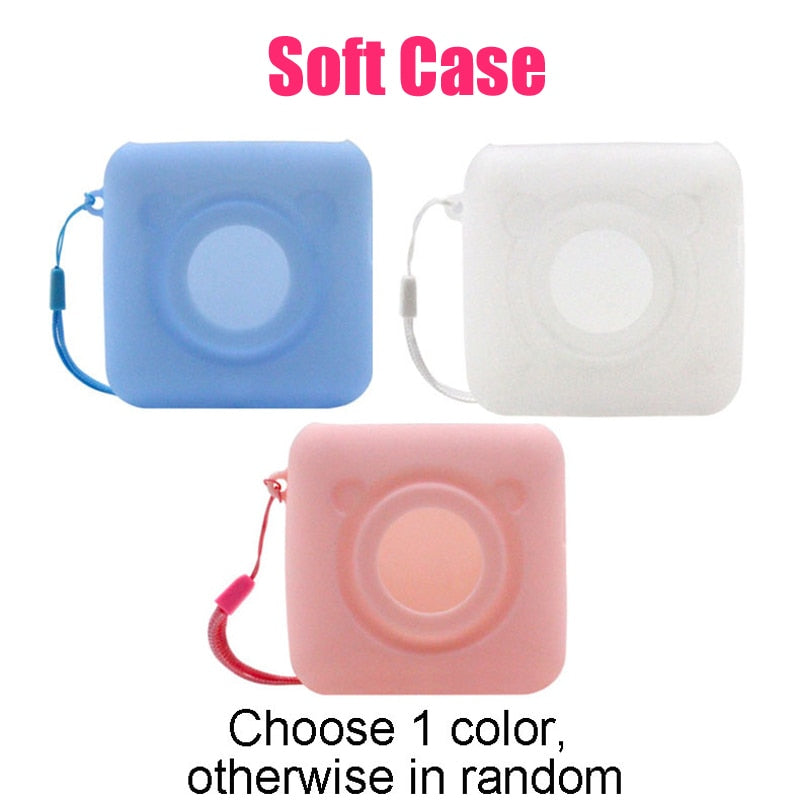 A6 Peripage  Portable Bluetooth Thermal Photo Printer Inkless Mini Pocket Foto Printer Windows IOS Android Soft Case Protection