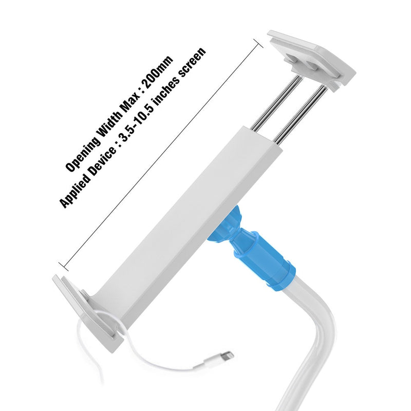 Flexibel drehen, langer Arm, fauler Telefonhalter, Tablet-Halterung, Ständerhalter für Schreibtisch, Bett, Clip, Büro, Zuhause, stark für iPad-Telefon