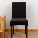 1/2/4/6 Stück Esszimmerstuhl-Abdeckung Jacquard Spandex Schonbezug-Schutzhülle Stretch für Küchenstuhl-Sitz Hotel Bankett Elastisch