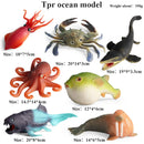 Oenux Large Size Sea Life Animals Weicher Weißer Hai Big Shark Actionfiguren Modell Lebensechtes Lernspielzeug Für Kinder Geschenk