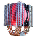 CPU-Kühler Hohe Qualität 6 Heatpipes Dual-Tower-Kühlung 9 cm RGB-Lüfter LED-Lüfterunterstützung 3 Lüfter 3-poliger CPU-Lüfter für AMD und Intel