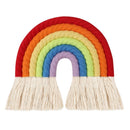 Nodic Style 8 Lines Hand-woven Rainbow Macrame Tapestry Baby Boys Baby Girls KIds Room Decor Wall hanging Decor Toys Home Decor