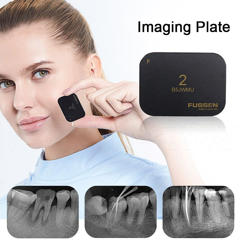 Portable Dental X-Ray Scanner Medical Radiovisograph Digital Sensor RX Dental Match Plate 0# 1# 2# 3# Imaging Plate for Fussen