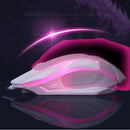 USB-Kabel-Gaming-Tastatur-Maus-Set PC-Regenbogenfarbene LED-beleuchtete hintergrundbeleuchtete Gamer-Gaming-Maus und -Tastatur-Kit Home Office