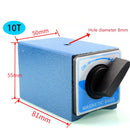 Schalter Magnetische Tischbasis 6T 8T 10T 12T V Typ Power Magnetische Basis Messuhr Ständer Basis Magnet Sitz Tisch Drahtschneiden